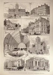 Le Jubilé du Commerce du Fer de Middlesbrough et Cleveland : Bâtiments Publics à Middlesbrough, de 